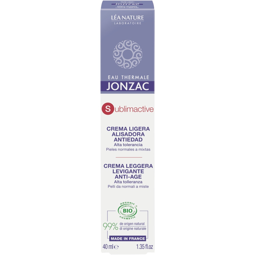 Eau Thermale Jonzac Crema Leggera Levigante Anti-Age Sublimactive Viso 40ml-2