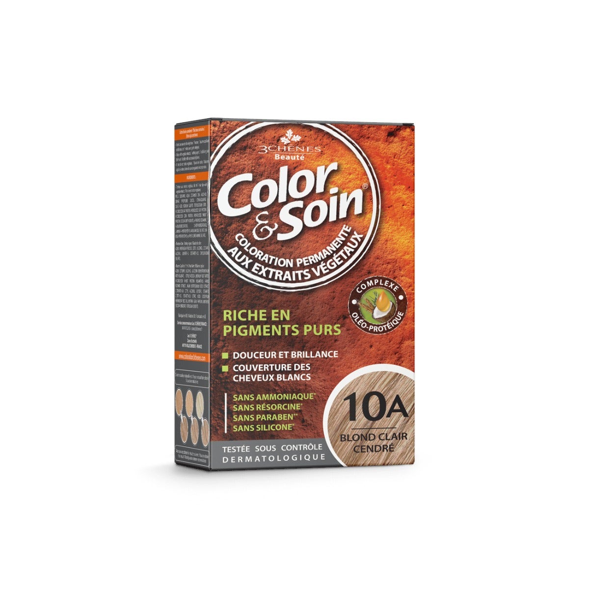 Les 3 Chenes Color & Soin Kit Tinta Capelli 10A Biondo Cenere Chiaro-0