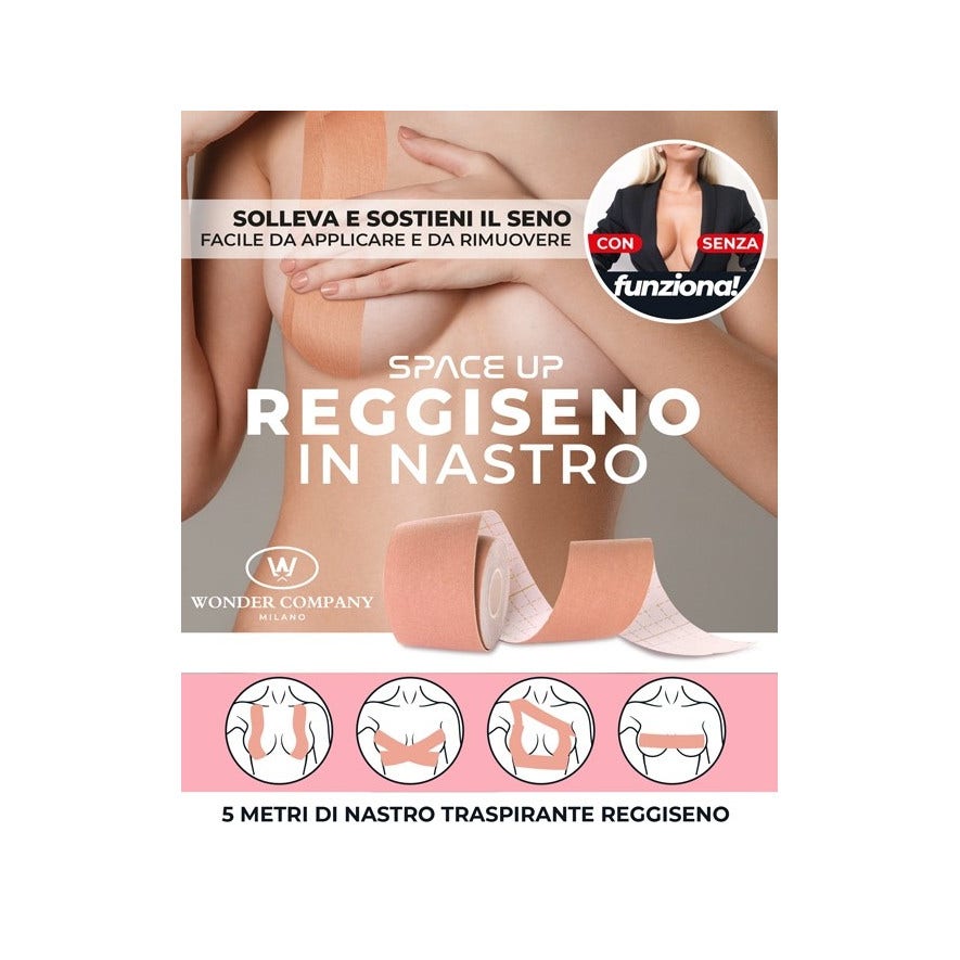 Lr Wonder Space Up Reggiseno In Nastro 5mx5cm-2