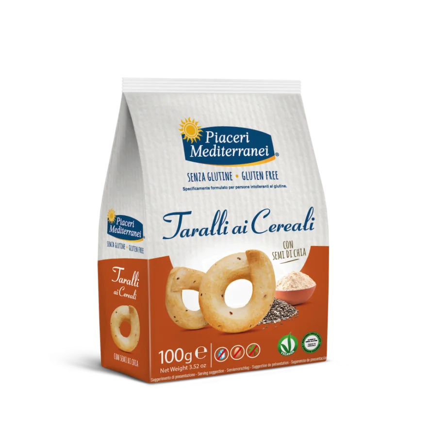 Piaceri Mediterranei Taralli ai Cereali 100 g-1