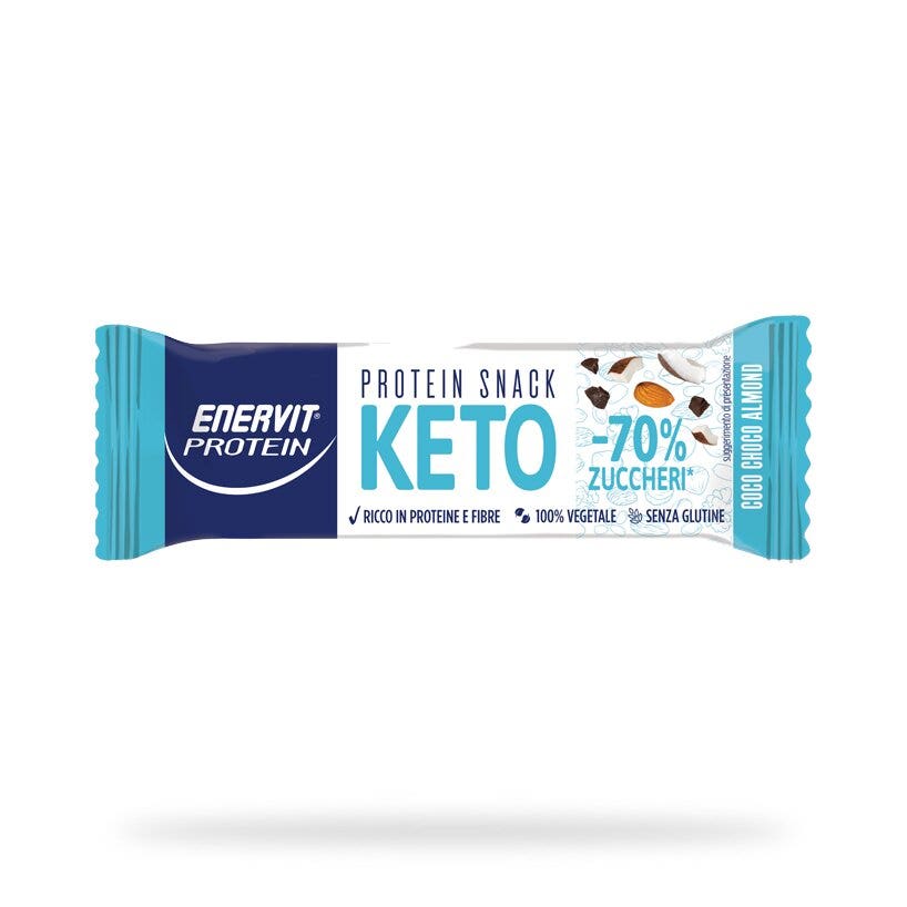 Enervit Protein Snack Keto Coco Choco Almond 35g-1