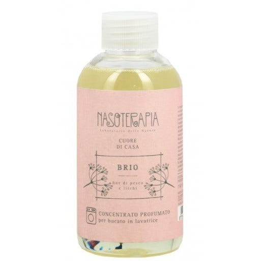 Nasoterapia Cuore Di Casa Brio Concentrato Profumato Per Bucato Fior Di Pesco E Litchi 150ml-3