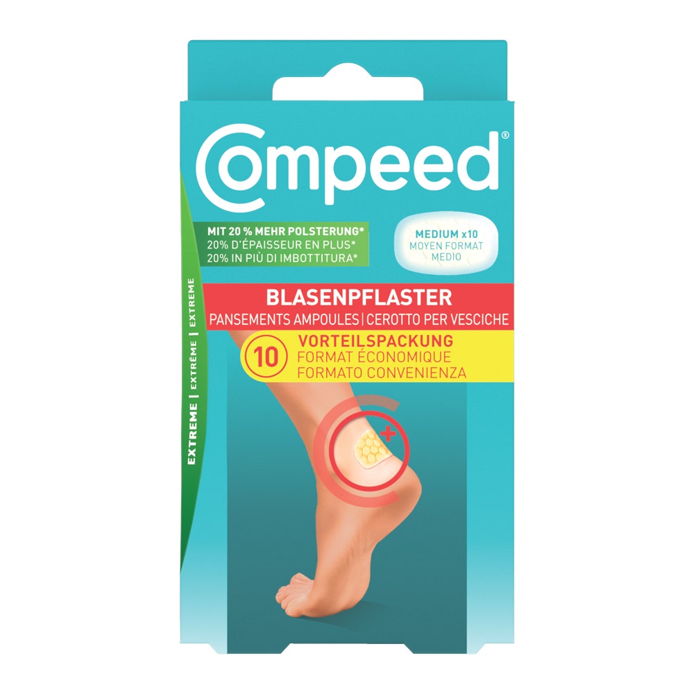 Compeed Cerotti Per Vesciche Medi Extreme 10 Pezzi-1