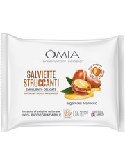 Omia Salviette Struccanti Viso Argan del Marocco 20 Pezzi-1