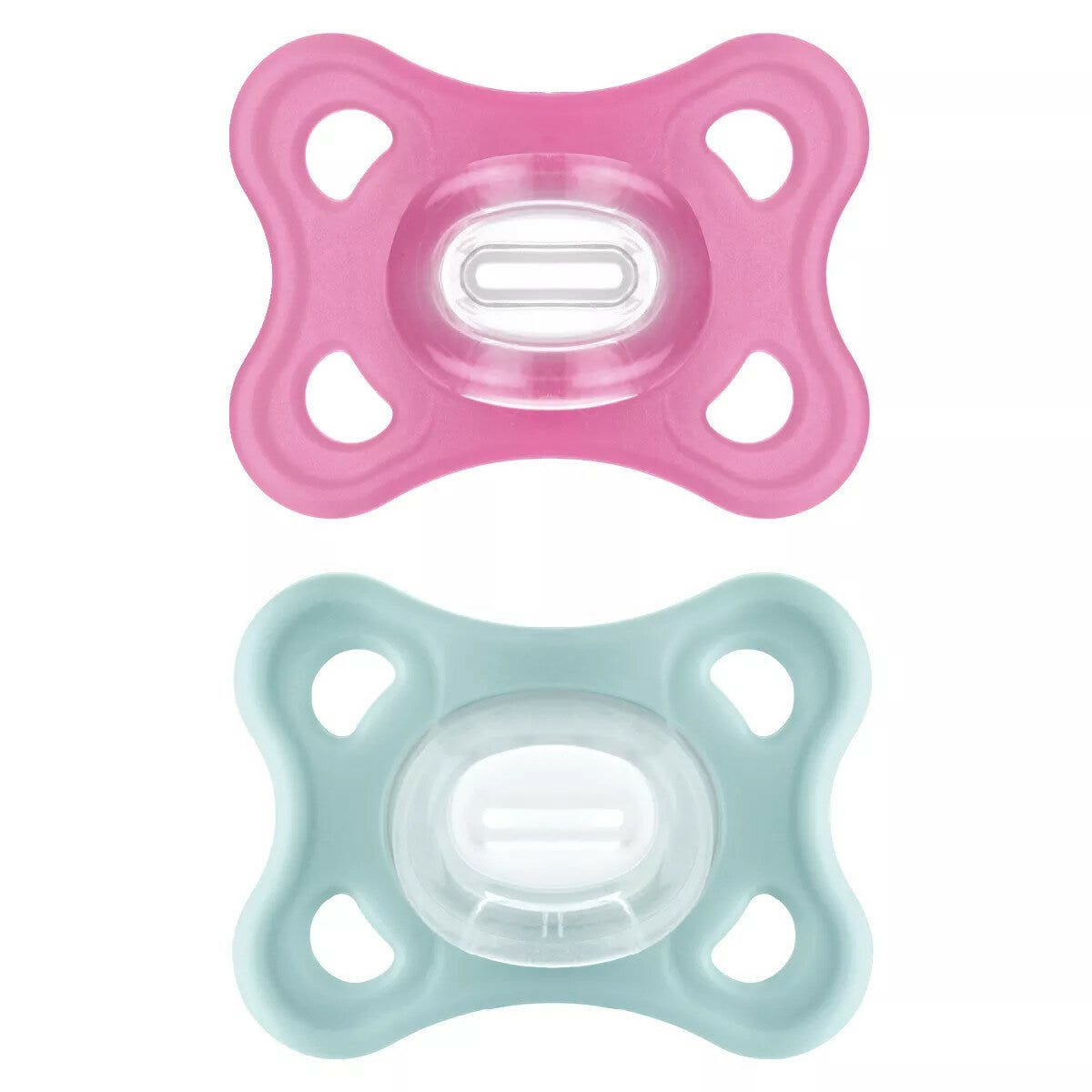 Mam Comfort Succhietto In Silicone Femmina 2 Pezzi 2-6Mesi-1