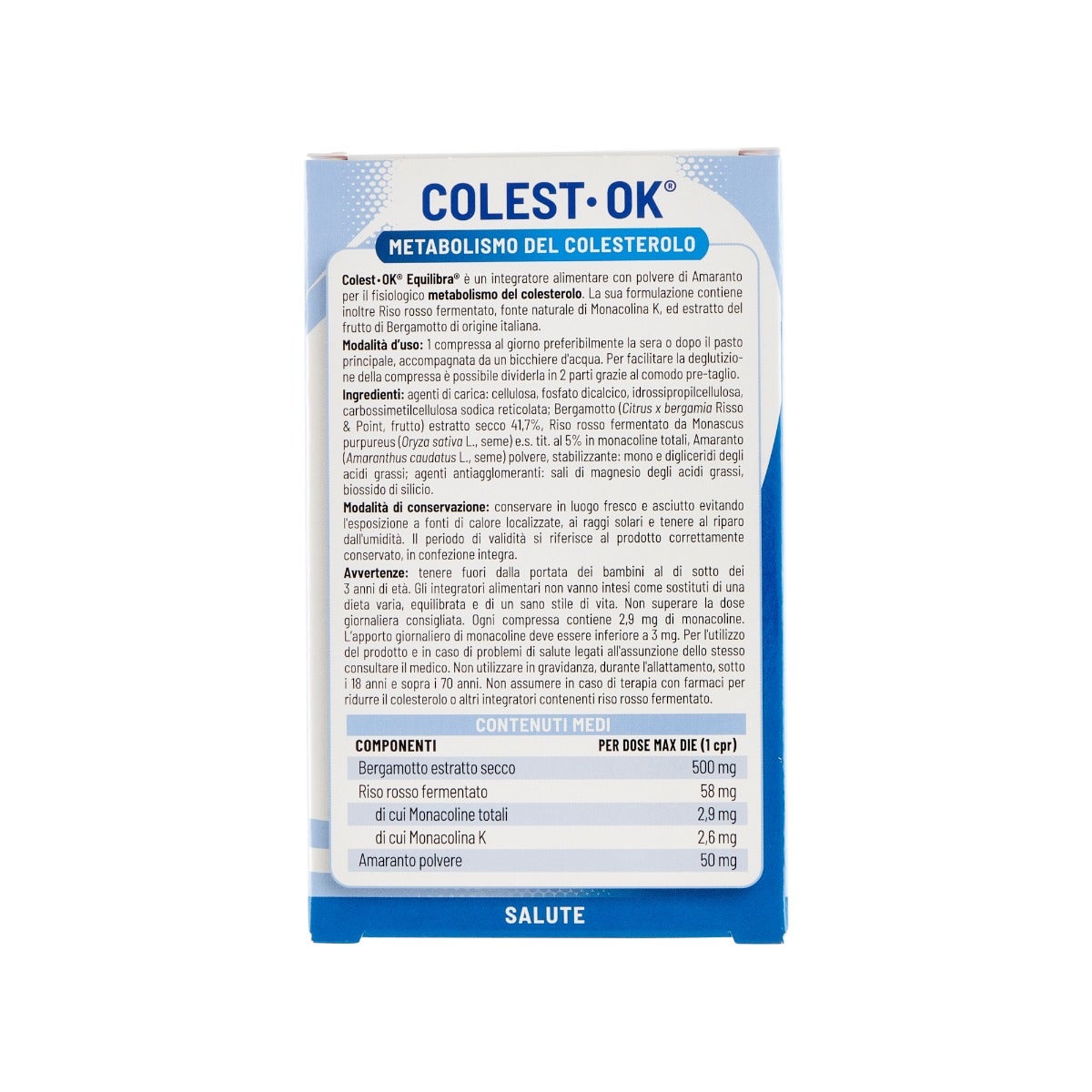 Equilibra Colest Ok 20 Compresse-2