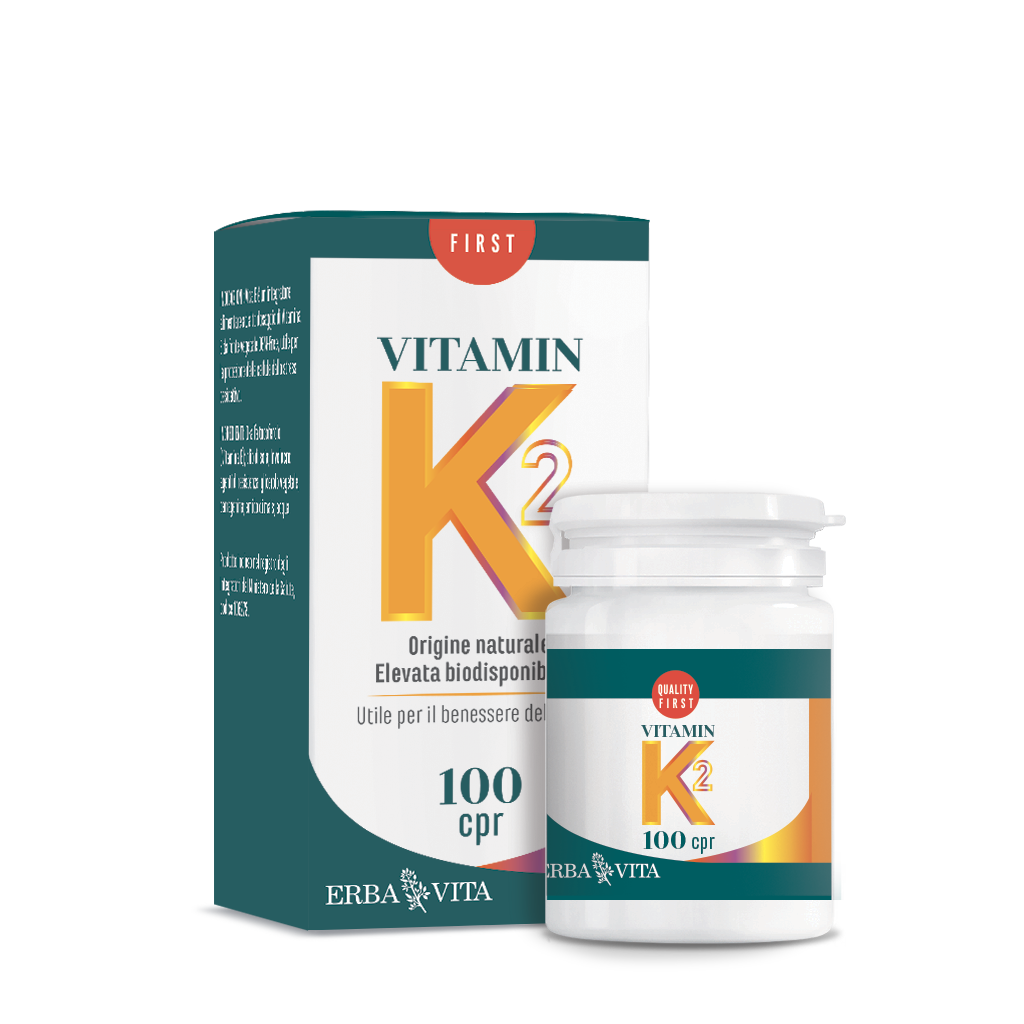 Erba Vita Vitamin K2 100 Compresse -1
