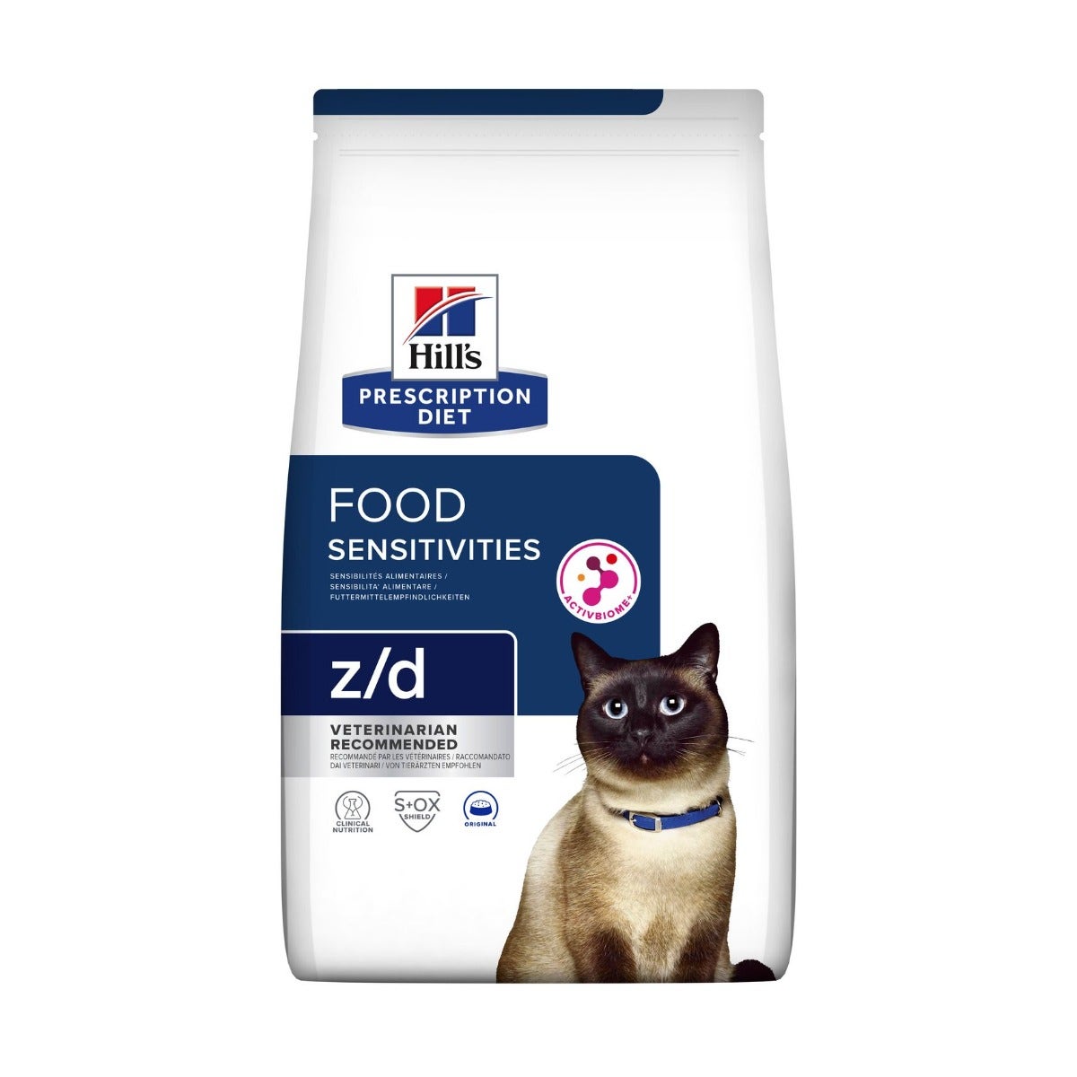 Hill's Prescription Diet Z/D Food Sensitivities Crocchette Original Gatti Sacco 1,5kg-1