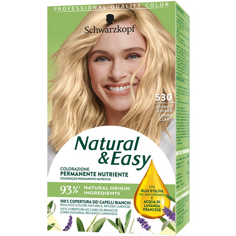Schwarzkopf Natural Easy Tinta Capelli 530 Biondo Chiaro-1