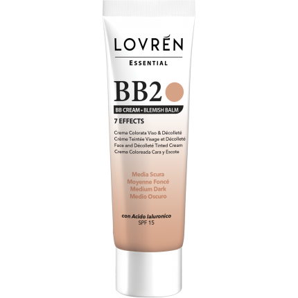 Lovren Essential BB Cream BB2 Tonalità Medio Scura 25ml-1