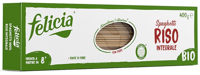 Felicia Bio Riso Integrale Spaghetti 340 g-0