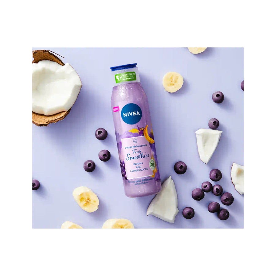 Nivea Doccia Fresh Smoothies Acai Banana 300ml-3