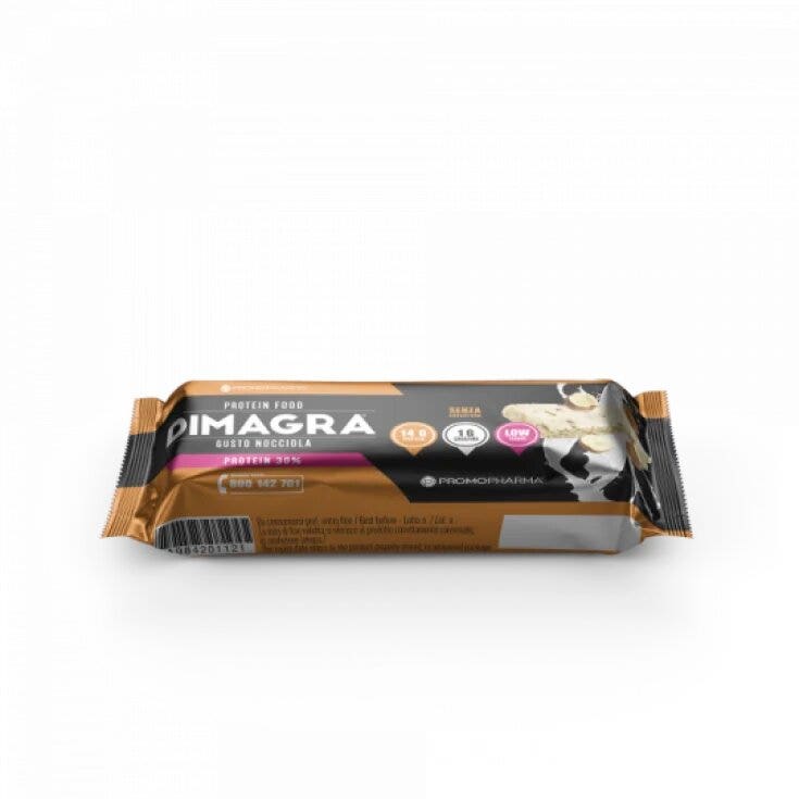Dimagra Protein Bar 30% Senza Copertura Nocciola 45g-1