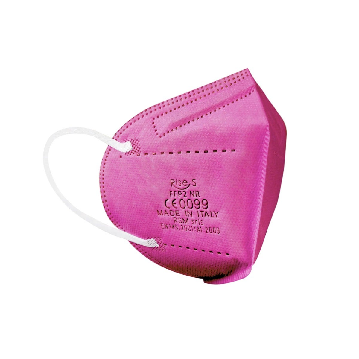 Mascherina FFP2 Rise Small Fucsia 1 Pezzo-1