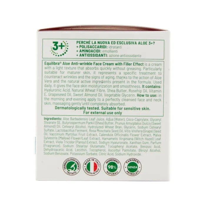 Equilibra Aloe Crema Viso Anti-Rughe 50ml-9