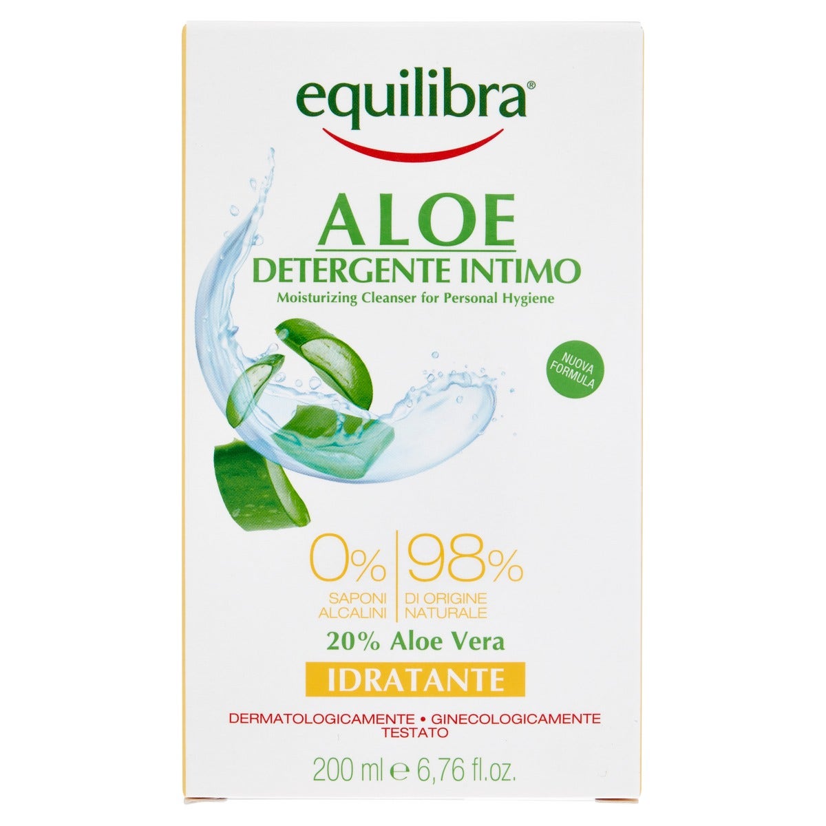 Equilibra Aloe Detergente Intimo Idratante 200ml-3