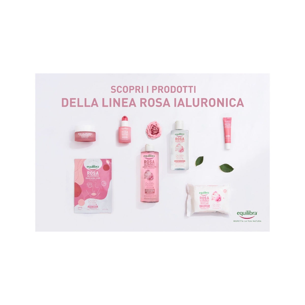 Equilibra Rosa Ialuronica Crema Viso Anti-aging 50ml-5