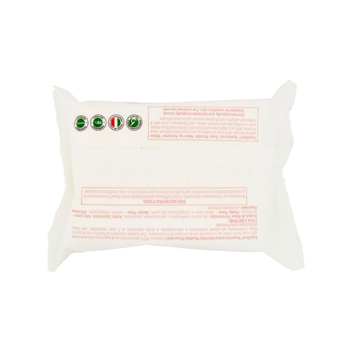 Equilibra Rosa Ialuronica 25 Salviette Micellari Struccanti-7