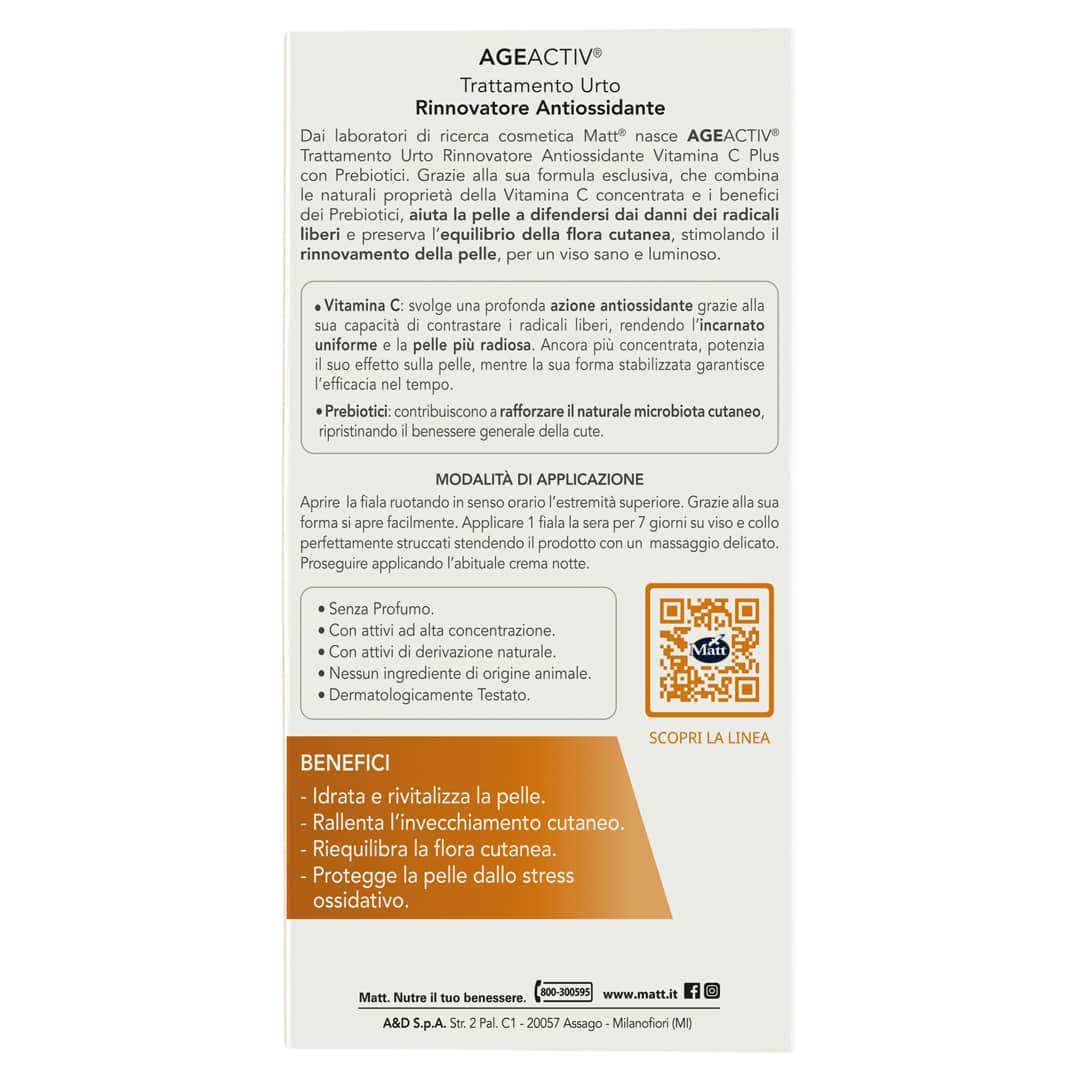 Matt Trattamento Urto Rinnovatore Antiossidante Vitamina C Viso 7x2ml-4