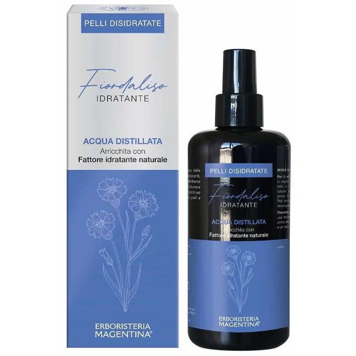 Acqua Distillata Arricchita Fiordaliso Idratante Pelli Disidratante 200ml-2