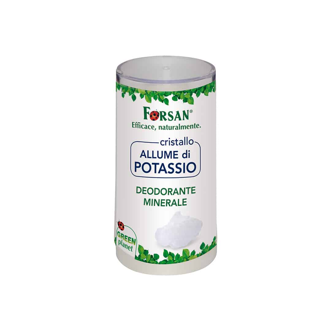 Forsan Cristallo Allume Di Potassio Deodorante Minerale Corpo 120g-2