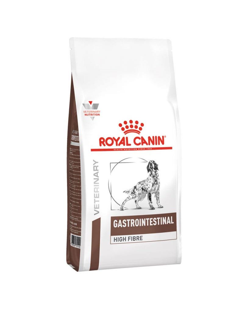 Royal Canin Veterinary Gastrointestinal High Fibre Crocchette Per Cani Adulti Sacco 2kg-1
