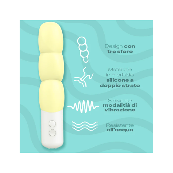 Durex Vibratore Play Sorbett-Oh Giallo-4