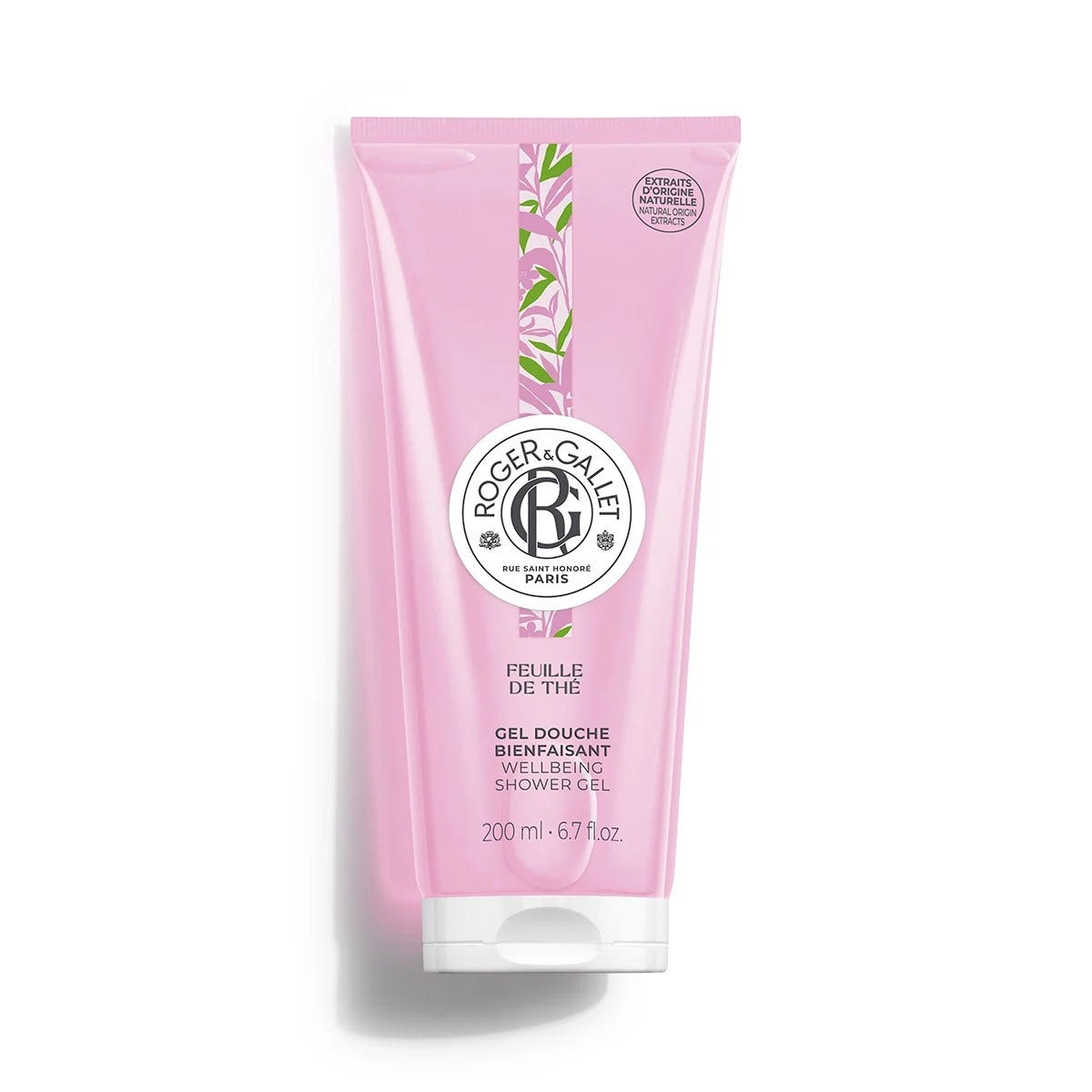 Roger & Gallet Feuille De The Gel Doccia Di Benessere 200ml-1