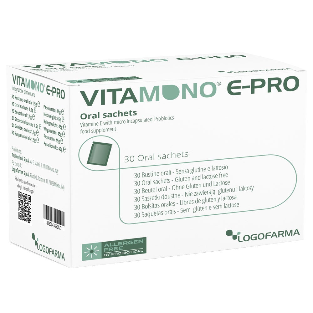 Vitamono E Pro 30 Bustine Idrosolubili-1