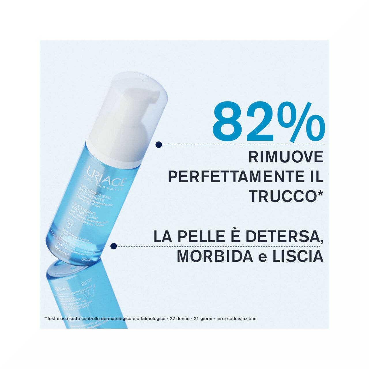 Uriage Mousse Acqua Detergente 150ml-7