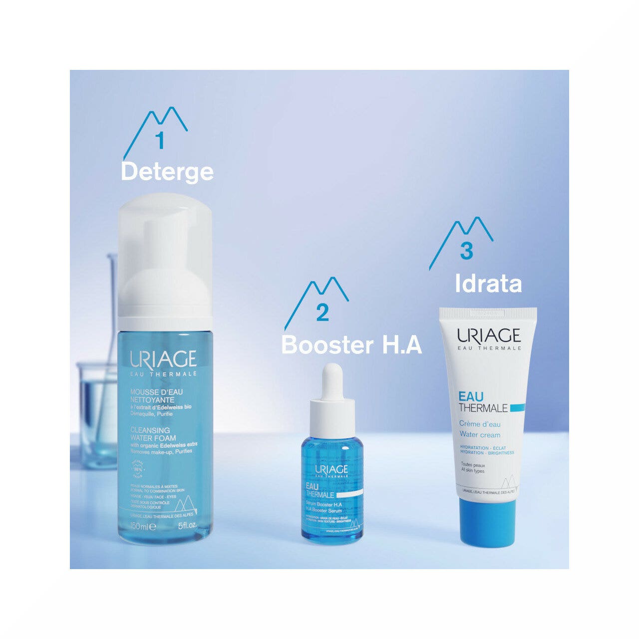 Uriage Mousse Acqua Detergente 150ml-10