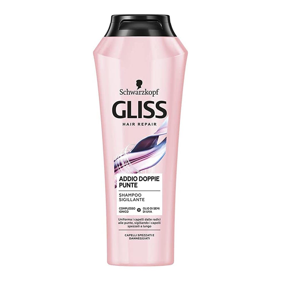 Schwarzkopf Gliss Addio Doppie Punte Shampoo Sigillante Per Capelli Spezzati E Danneggiati 250ml-1