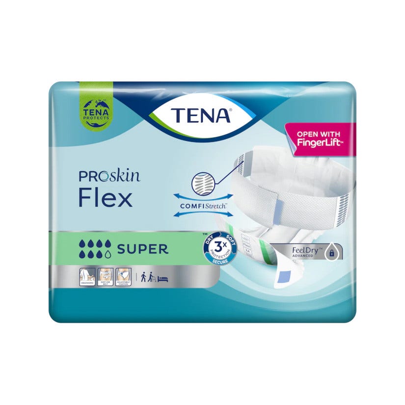 Tena Flex Super Pannolone Per Incontinenza A Cintura Small 30 Pezzi-1