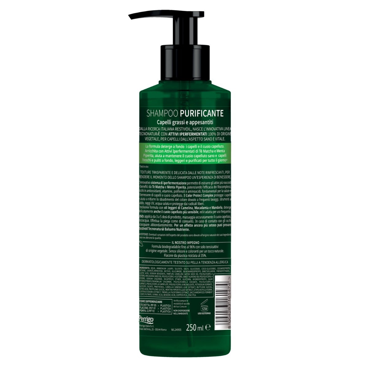 Restivoil Tecnonaturae Infusi iperfermentati Shampoo Purificante 250ml-3