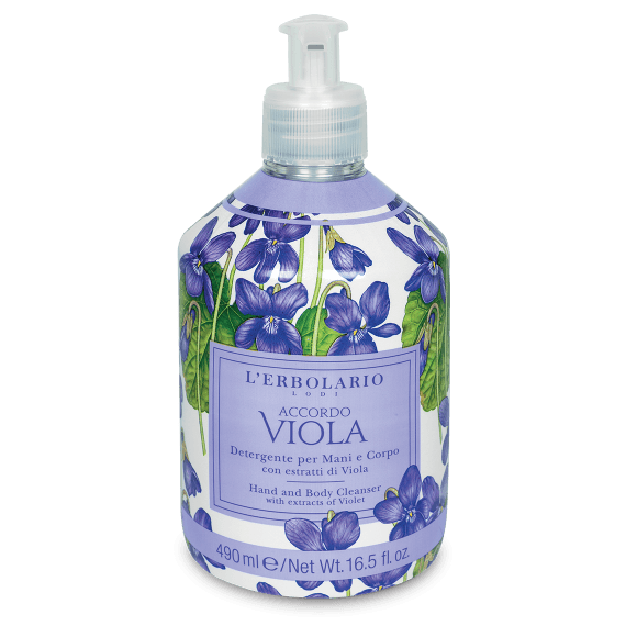 L'Erbolario Detergente Mani e Corpo Accordo Viola 490ml-1