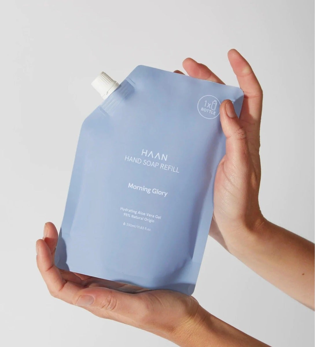Haan Sapone Mani Idratante Aloe Vera Morning Glory Refill 350ml-2