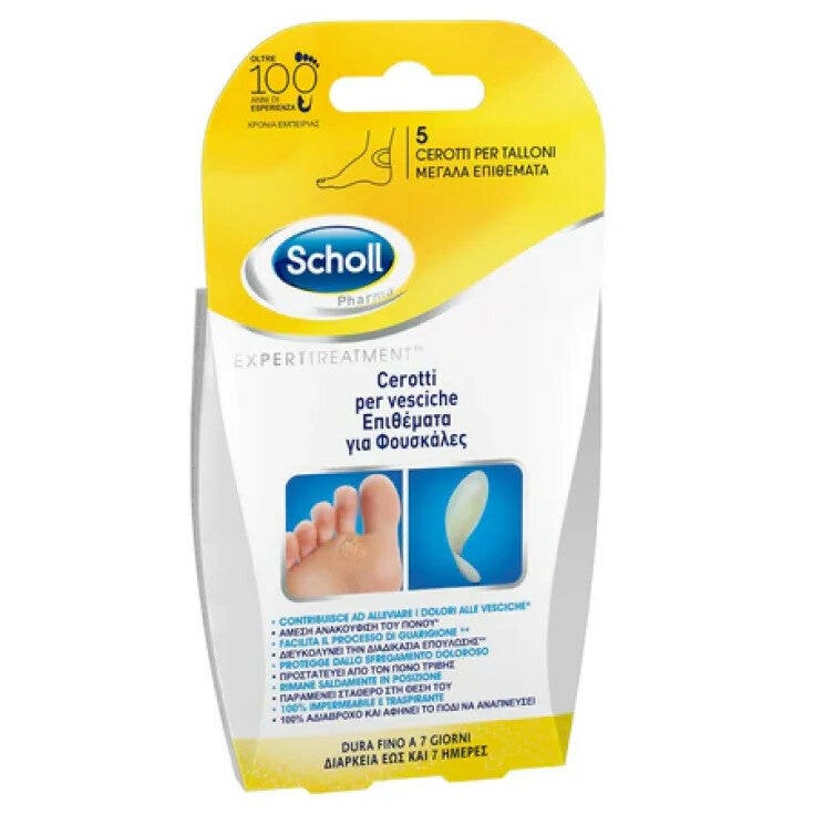 Scholl Cerotti Vesciche Tallone 5 Pezzi-1