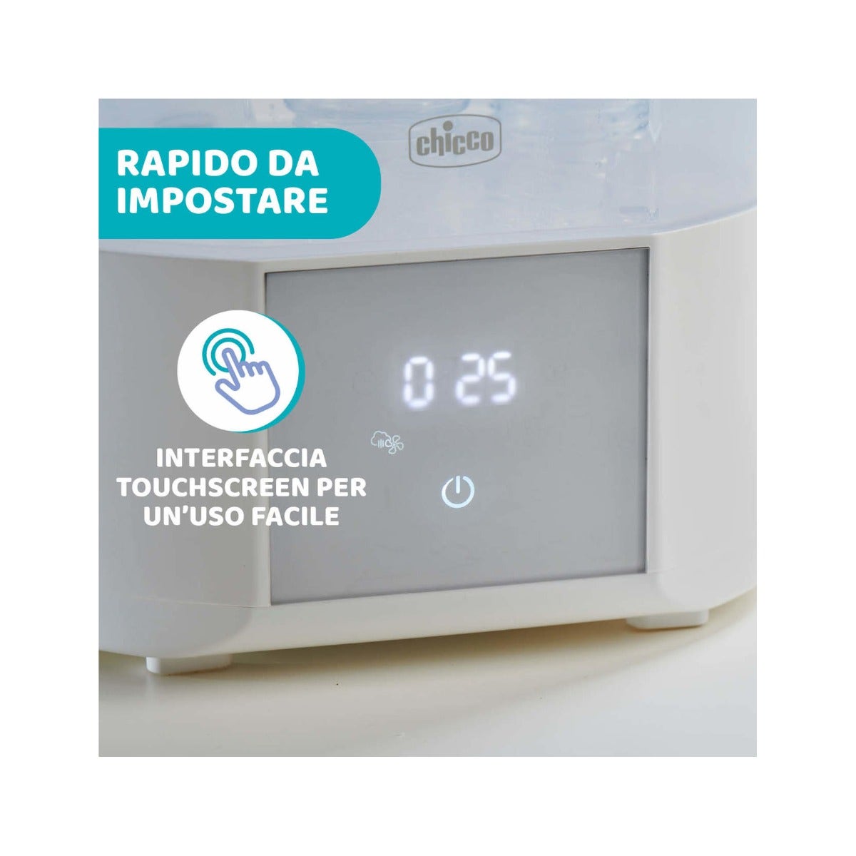 Chicco Sterilizzatore Con Asciugatura Rapido Per Biberon E Piccoli Oggetti-6