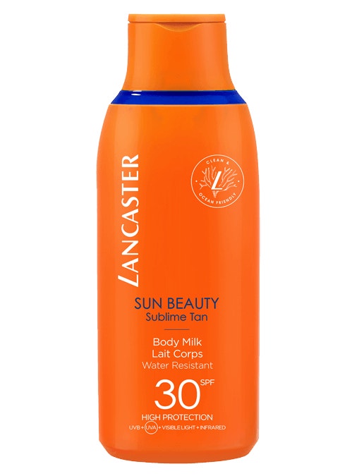 Lancaster Sun Beauty Sublime Tan Body Milk SPF 30 Latte Corpo E Viso 250ml-0