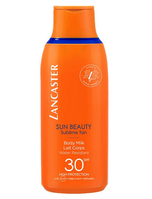 Lancaster Sun Beauty Sublime Tan Body Milk SPF 30 Latte Corpo E Viso 250ml-1