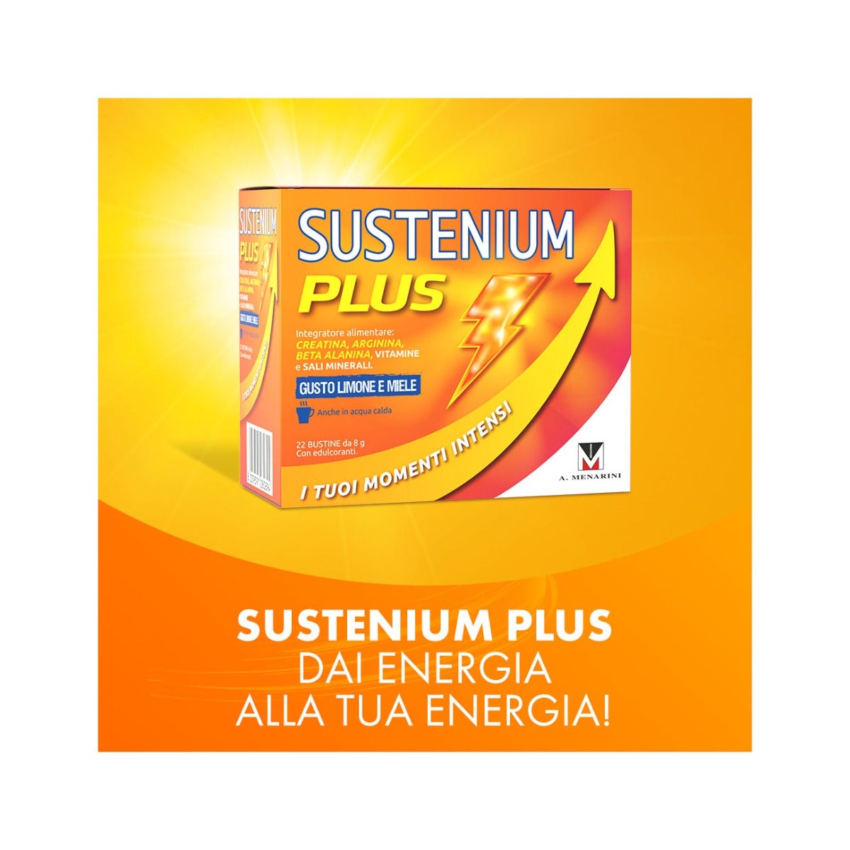 Sustenium Plus Limone e Miele 22 Bustine-16