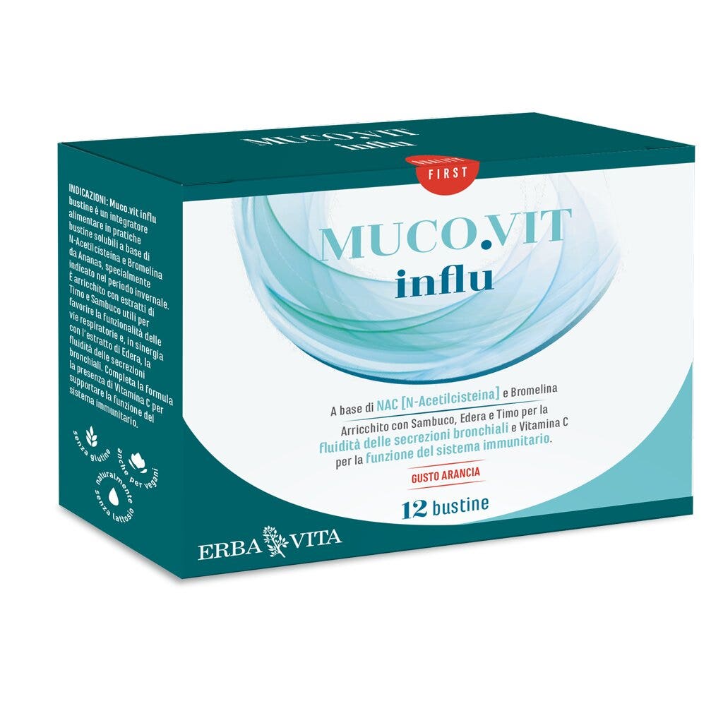 Erba Vita Mucovit Influ 12 Bustine-2
