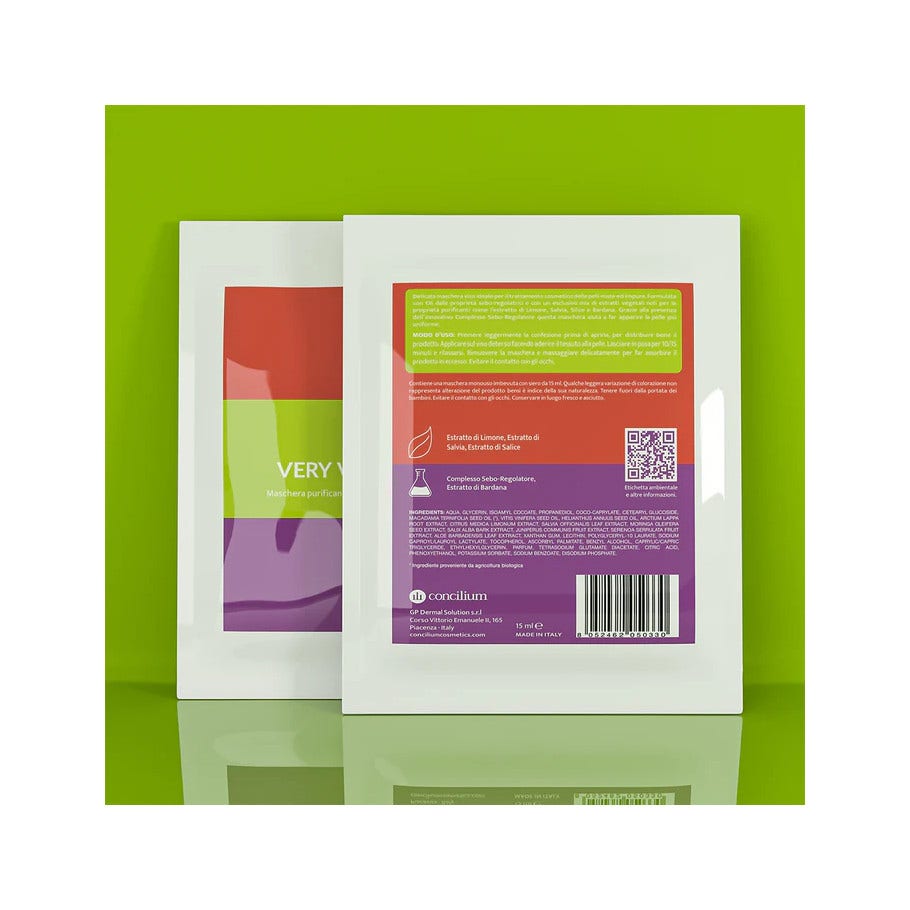 Concilium Maschera Viso Very Very Matt 15ml-2