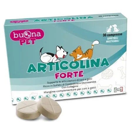 Buona Pet Articolina Forte Mangime Complementare Per Cani E Gatti 30 Compresse-2