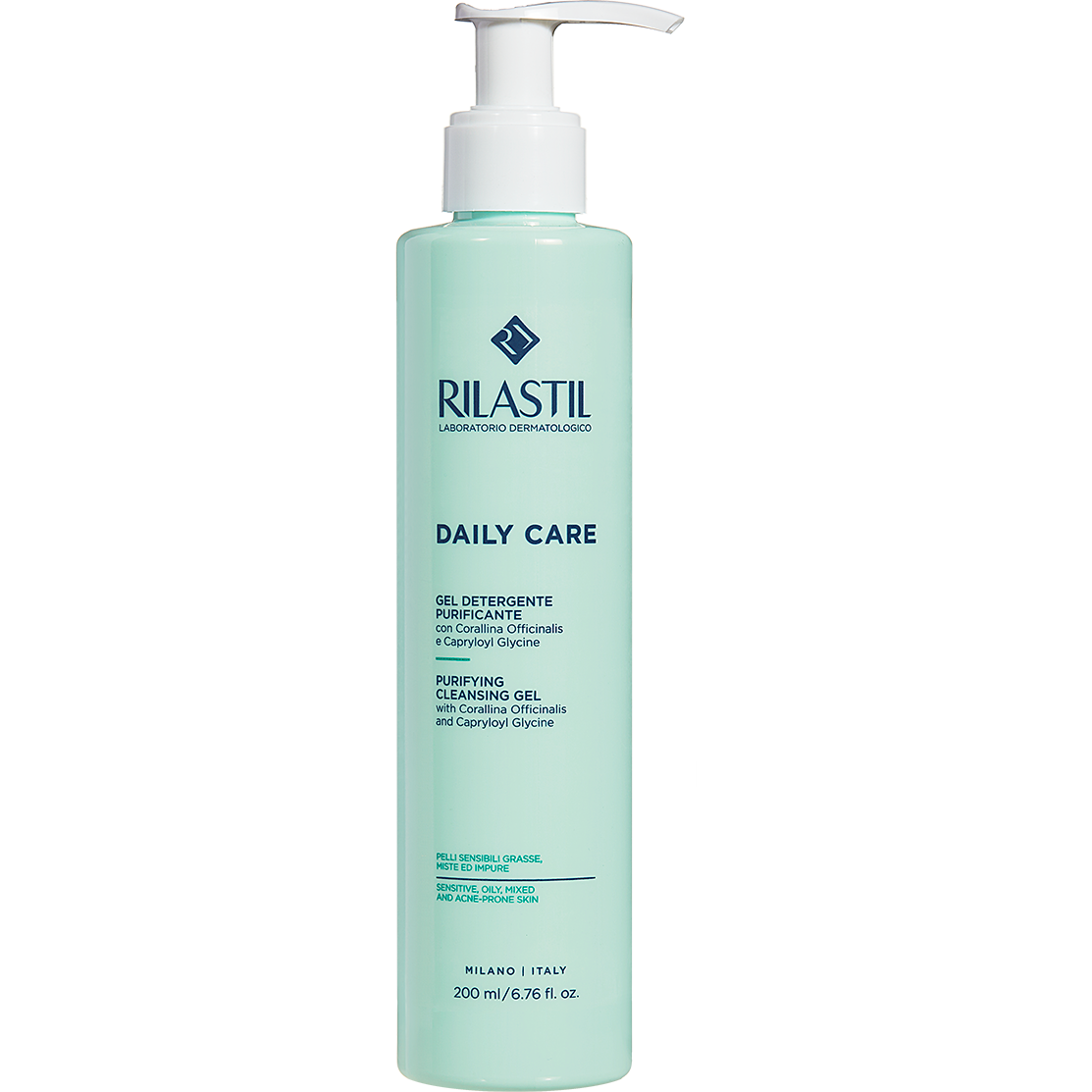 Rilastil Daily Care Gel Detergente Purificante 200ml-1