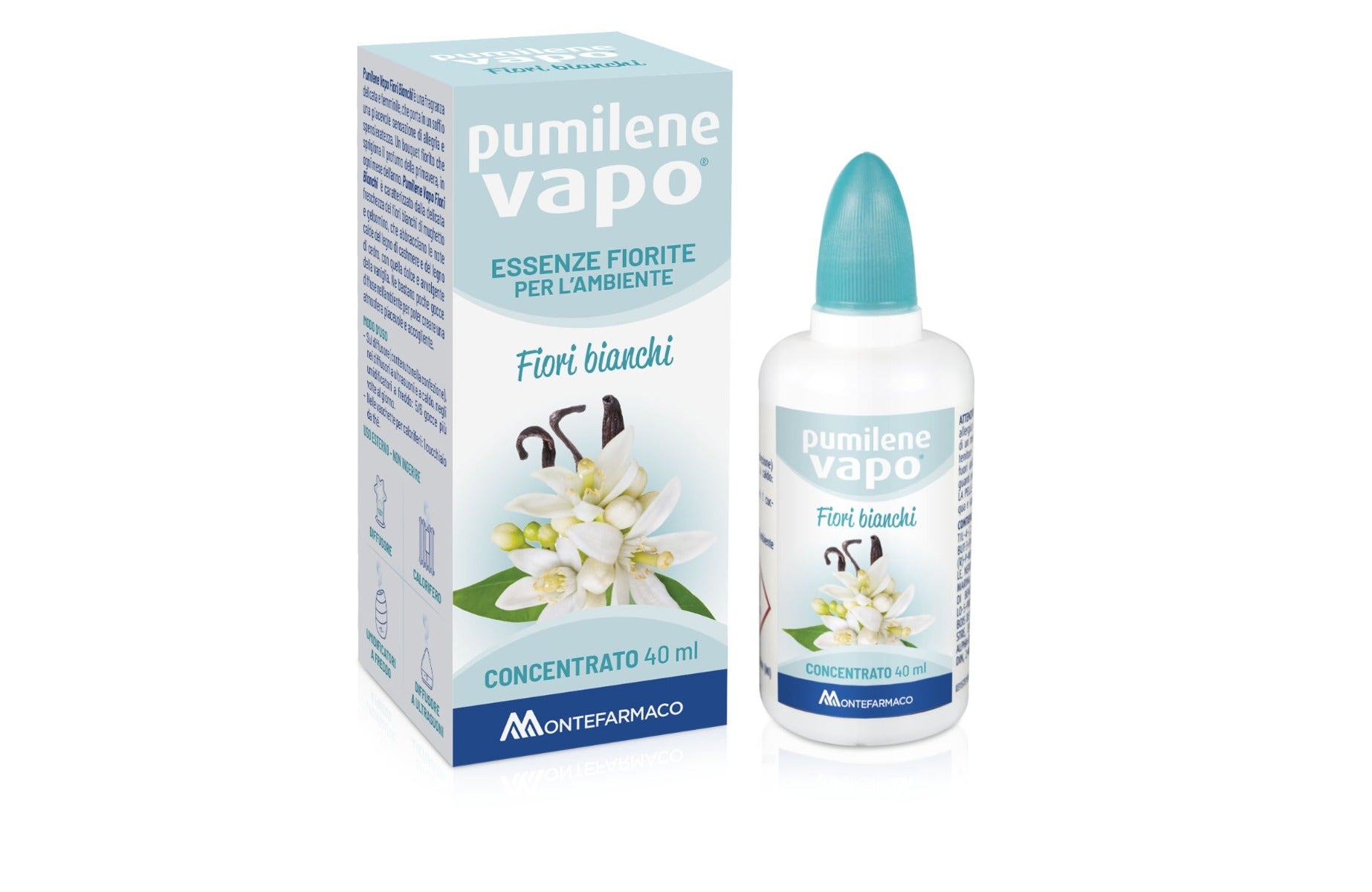 Pumilene Vapo Essenze Fiorite Per Ambiente Fiori Bianchi 40ml-1