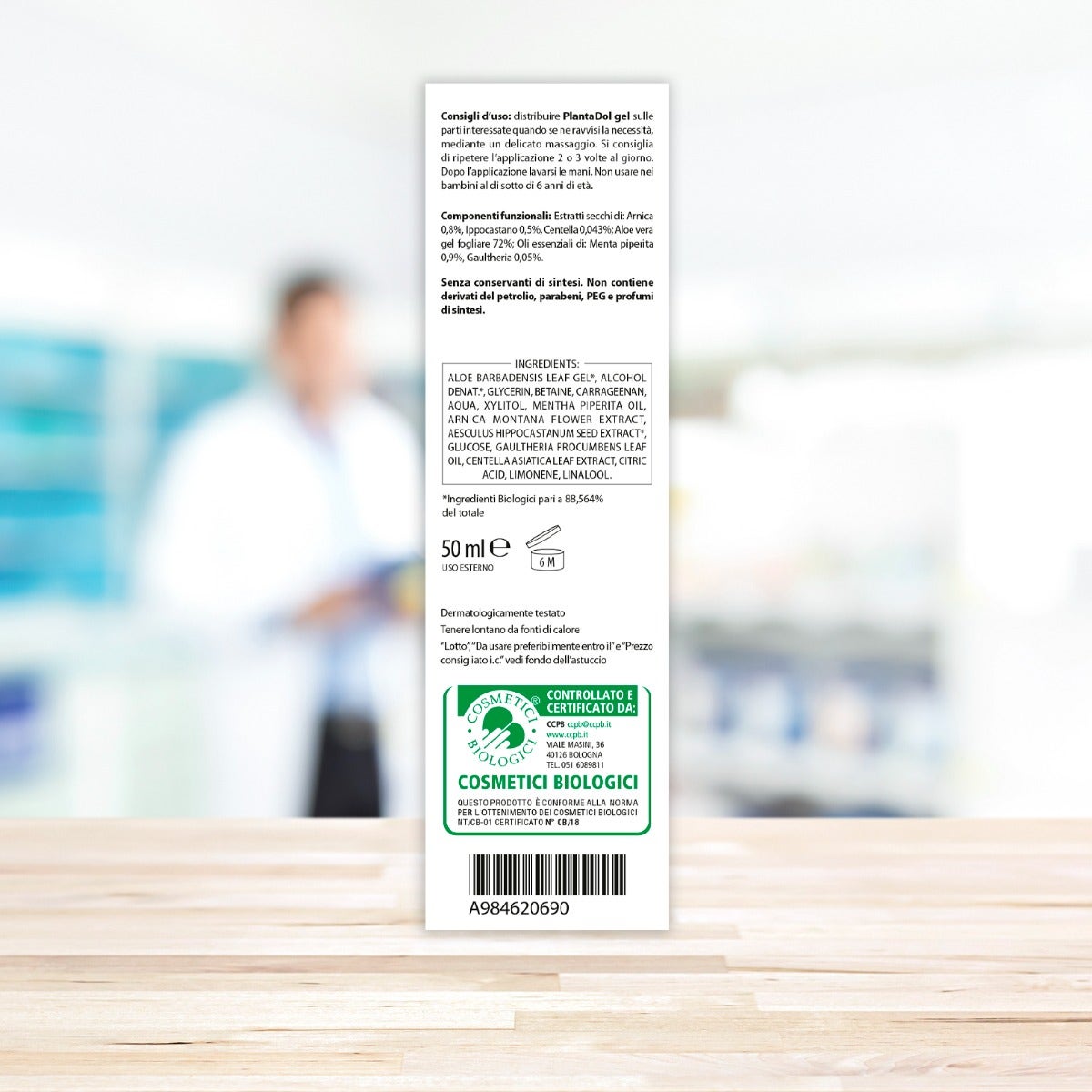 Aboca Plantadol Gel Azione Lenitiva 50ml-3