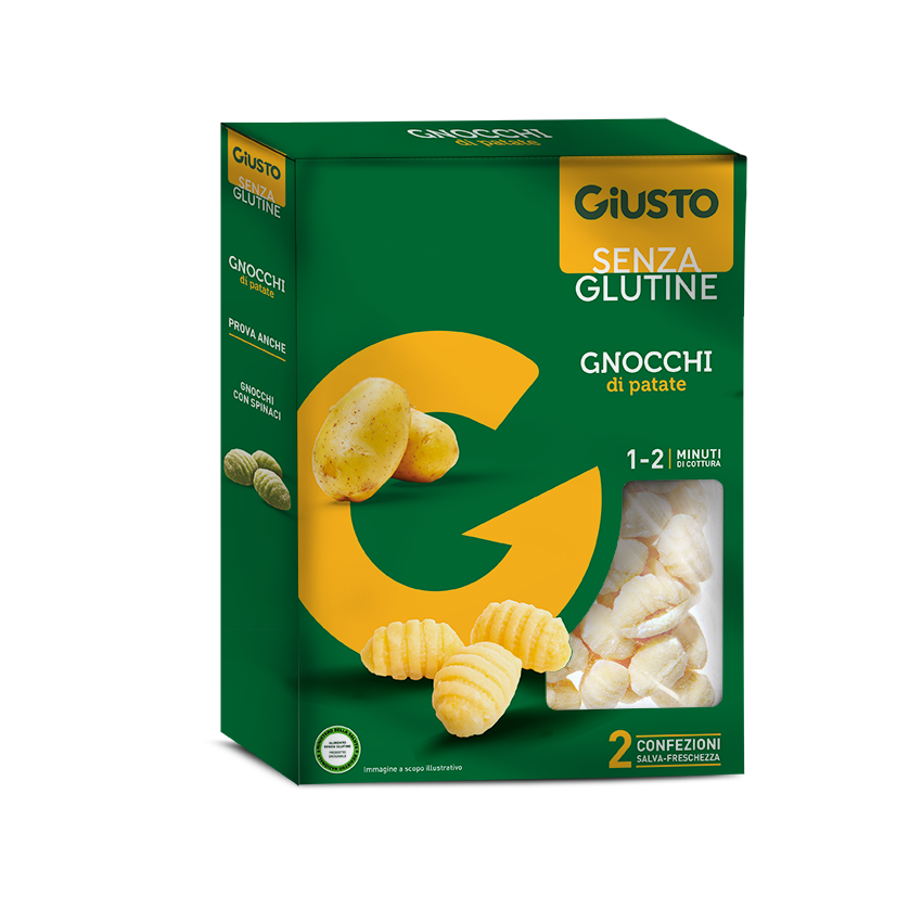 Giusto Senza Glutine Gnocchi Di Patate 2x250g-1