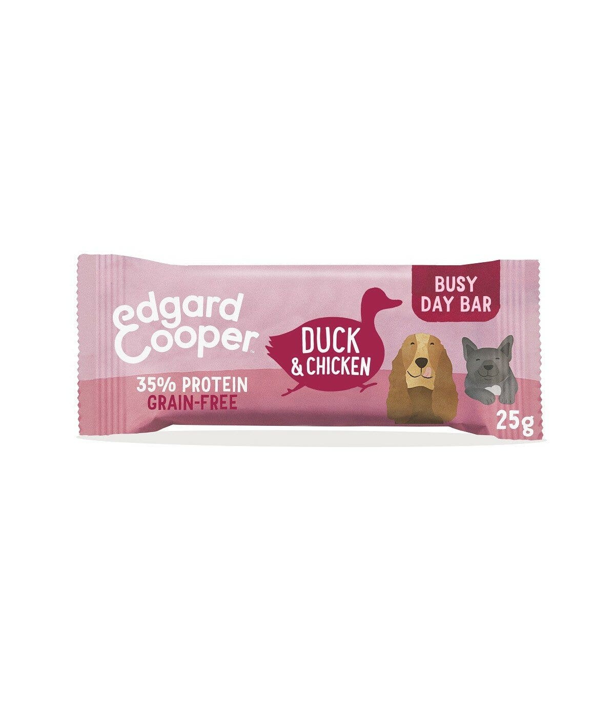 Edgard & Cooper Barretta Di Anatra E Pollo Senza Cereali per Cani 25g-1