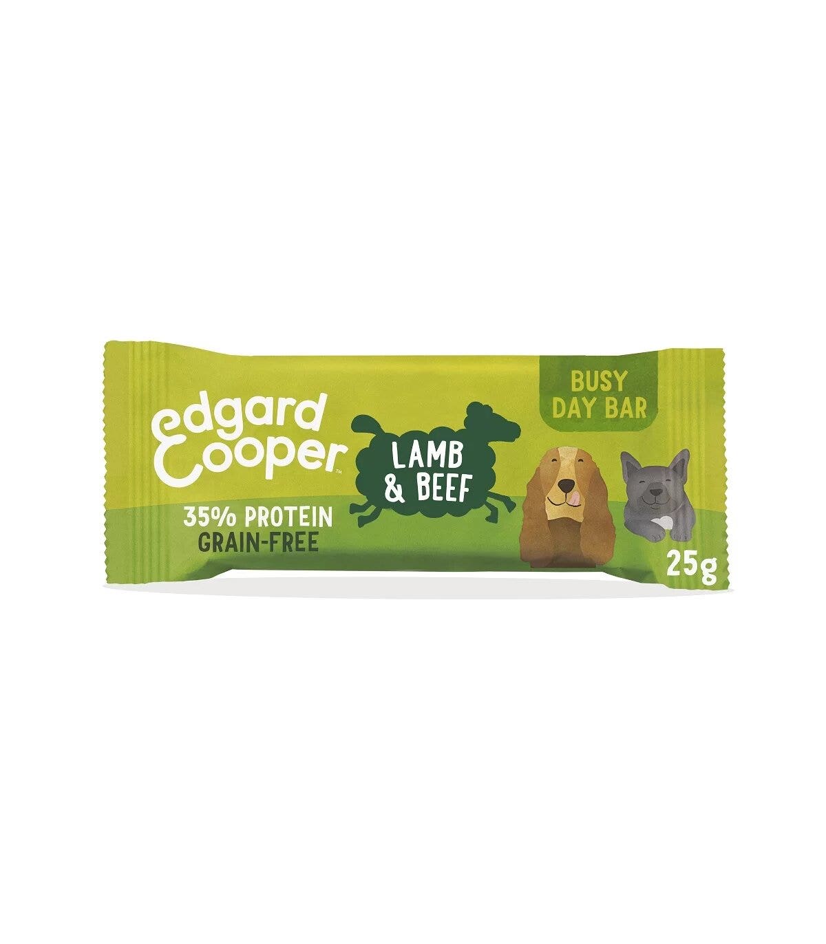 Edgard & Cooper Barretta Di Agnello E Manzo Senza Cereali Per Cani 25g-1